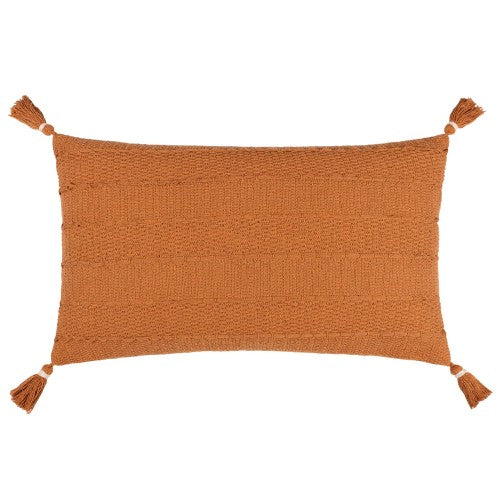 Front - Yard Caliche Tassel Textured Cushion Cover