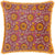 Front - Paoletti Clarendon Velvet Floral Cushion Cover