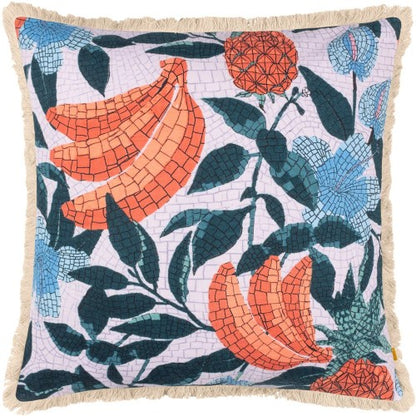 Front - Furn Cypressa Floral Mosaic Cushion Cover