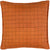 Front - Yard Oxford Trim Linen Grid Cushion Cover