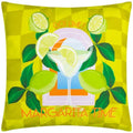 Front - Furn Margarita Time Abstract Outdoor Cushion Cover