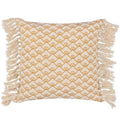 Front - Yard Saku Fringed Blossom Cushion Cover