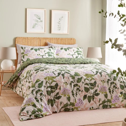 Front - Wylder Passiflora Botanical Duvet Cover Set