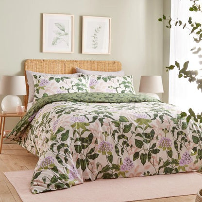 Front - Wylder Passiflora Botanical Duvet Cover Set