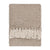 Front - Yard Lorne Waffle Fringed Throw