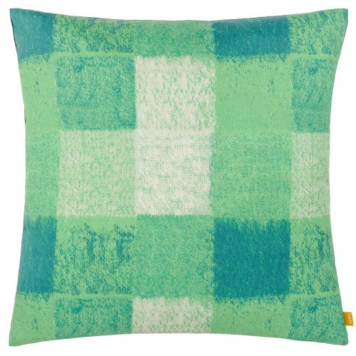 Front - Evans Lichfield Checked Outdoor Cushion Cover