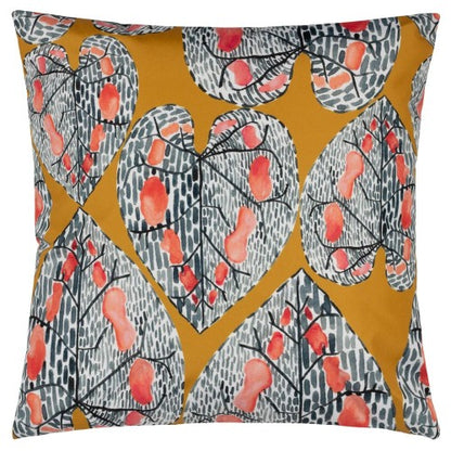 Front - Wylder Ebon Wilds Mahari Outdoor Cushion Cover