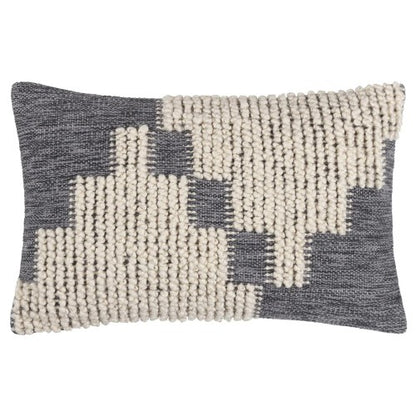 Front - Hoem Himal Woven Knotted Cushion Cover