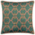 Front - Paoletti Carnaby Satin Chain Geometric Cushion Cover