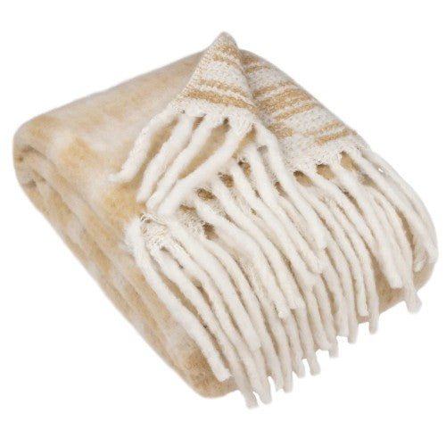 Front - Hoem Varley Faux Mohair Throw