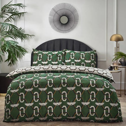 Front - Furn Avalon Geometric Duvet Cover Set