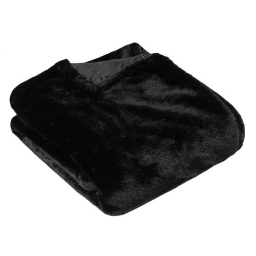Front - Paoletti Stanza Faux Fur Throw