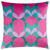 Front - Heya Home Raeya Art Deco Cushion Cover