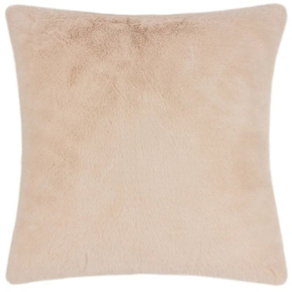 Front - Paoletti Stanza Faux Fur Cushion Cover