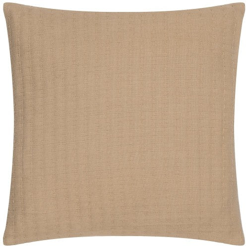 Front - Yard Hush Cotton Linear Cushion Cover