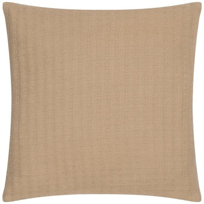 Front - Yard Hush Cotton Linear Cushion Cover