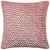 Front - Hoem Lanzo Piped Velvet Cut Cushion Cover