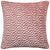 Front - Hoem Lanzo Piped Velvet Cut Cushion Cover