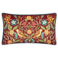 Front - Evans Lichfield Hawthorn Piped Chenille Birds Cushion Cover