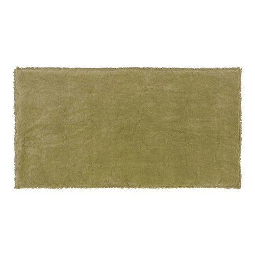 Front - Yard Jaye Fringed Velvet Bedspread