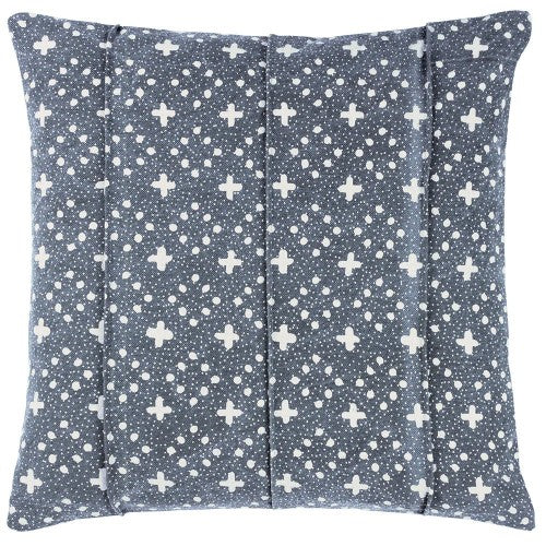 Front - Yard Helm Woven Organic Look Woven Cushion Cover