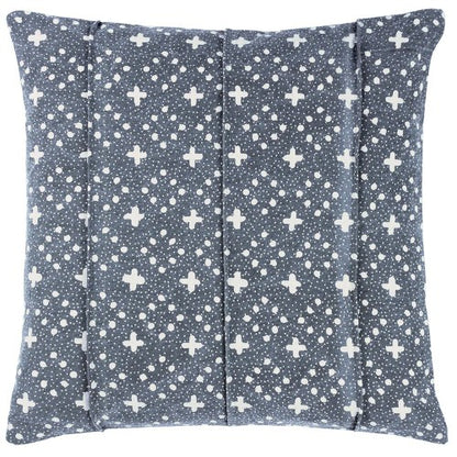 Front - Yard Helm Woven Organic Look Woven Cushion Cover