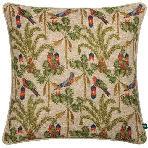Front - Wylder Akamba Tropical Palm Tree Cushion Cover