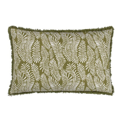 Front - Hoem Frond Abstract Cushion Cover