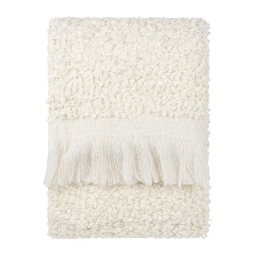 Front - Yard Ulsmere Bouclé Fringe Throw