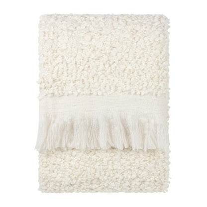 Front - Yard Ulsmere Bouclé Fringe Throw