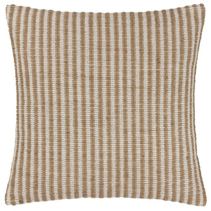 Front - Yard Organik Woven Stripe Cushion Cover
