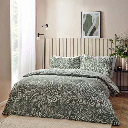 Front - Hoem Nola Abstract Duvet Cover Set