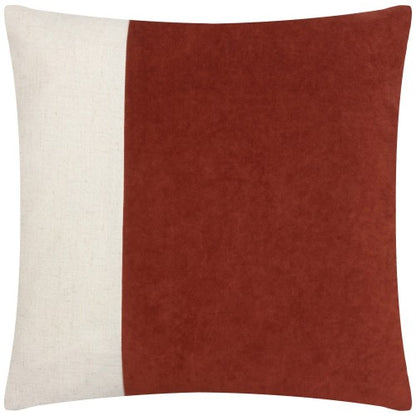 Front - Furn Coba Washed Velvet Cushion Cover
