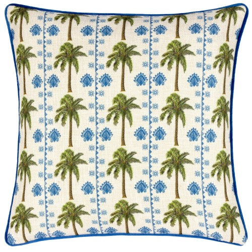 Front - Wylder Valera Rodis Tropical Palm Tree Cushion Cover