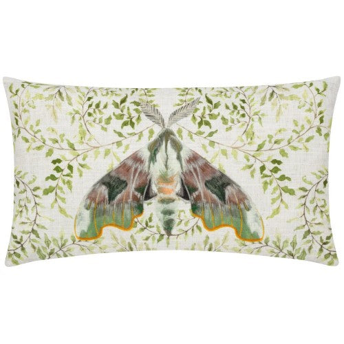 Front - Evans Lichfield Shugborough Traditional Moth Cushion Cover