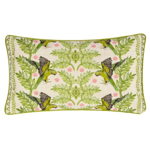 Front - Wylder Valera Pedra Tropical Parrot Cushion Cover