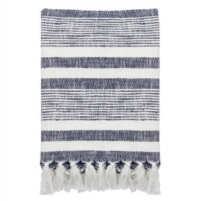 Front - Yard Neela Fringed Stripe Throw