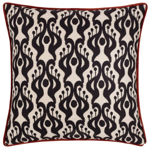 Front - Wylder Laucala Bohemian Ikat Cushion Cover