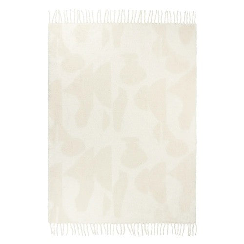 Front - Hoem Meta Jacquard Tassel Throw