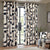 Front - Hoem Carro Abstract Eyelet Curtains