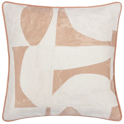 Front - Hoem Carro Piped Abstract Cushion Cover