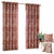 Front - Hoem Nola Abstract Eyelet Curtains (Pack of 2)