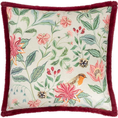 Front - Wylder Beatrice Velvet Printed Cushion Cover