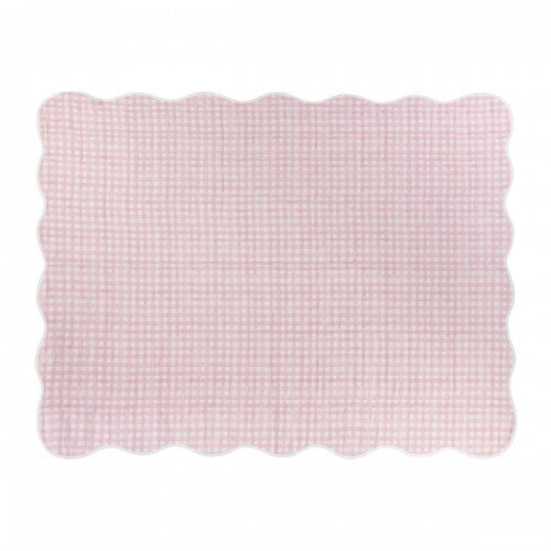 Front - Furn Quilted Scalloped Bedspread