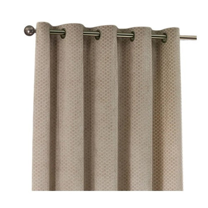 Front - Furn Neptune Velvet Eyelet Curtains