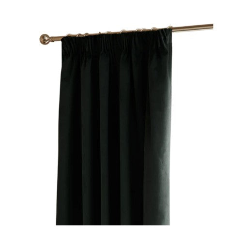 Front - Furn Ultimate Velvet Pencil Pleat Curtains