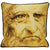 Front - Riva Home Leonardo Self Portrait Cushion Cover