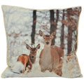 Front - Riva Home Mother And Fawn Cushion Cover