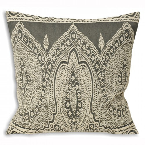 Front - Riva Home Paisley Cushion Cover