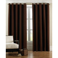 Cream - Front - Riva Home Panama Ringtop Curtains